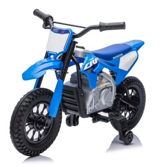 Dječji Električni Motocikl Honda Cfr450r Plavi Motor Na Akumulator 1