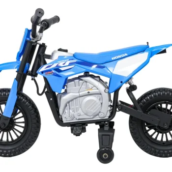 Dječji Električni Motocikl Honda Cfr450r Plavi Motor Na Akumulator 10
