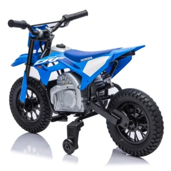Dječji Električni Motocikl Honda Cfr450r Plavi Motor Na Akumulator 11