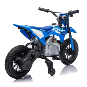 Dječji Električni Motocikl Honda Cfr450r Plavi Motor Na Akumulator 15