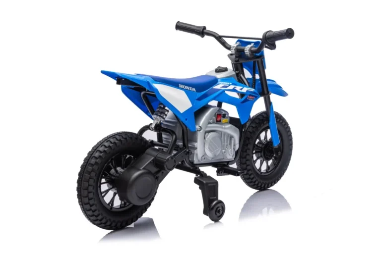 Dječji Električni Motocikl Honda Cfr450r Plavi Motor Na Akumulator 15