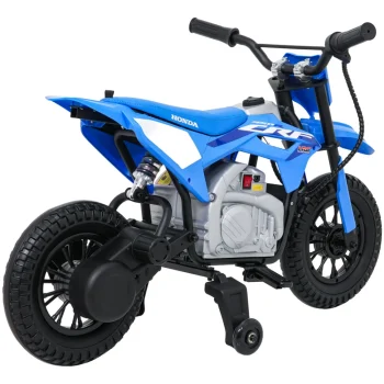 Dječji Električni Motocikl Honda Cfr450r Plavi Motor Na Akumulator 16