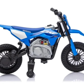 Dječji Električni Motocikl Honda Cfr450r Plavi Motor Na Akumulator 17