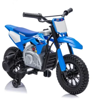 Dječji Električni Motocikl Honda Cfr450r Plavi Motor Na Akumulator 19