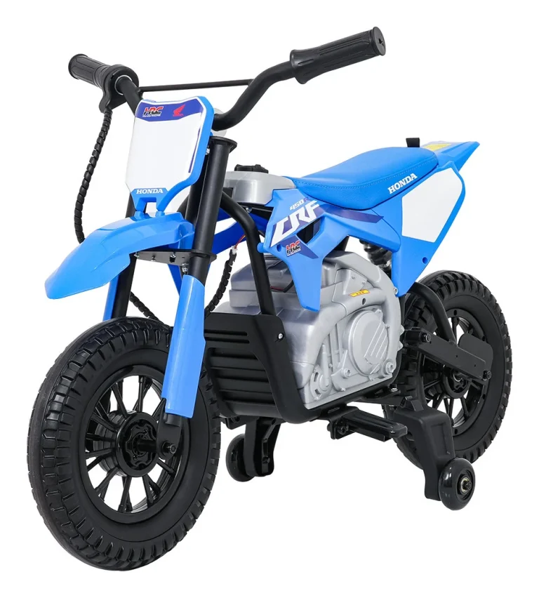 Dječji Električni Motocikl Honda Cfr450r Plavi Motor Na Akumulator 2