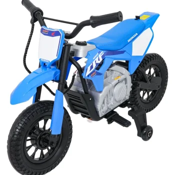Dječji Električni Motocikl Honda Cfr450r Plavi Motor Na Akumulator 20