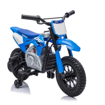 Dječji Električni Motocikl Honda Cfr450r Plavi Motor Na Akumulator 21