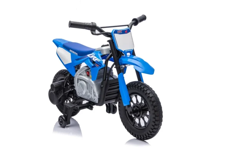 Dječji Električni Motocikl Honda Cfr450r Plavi Motor Na Akumulator 21