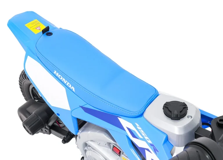 Dječji Električni Motocikl Honda Cfr450r Plavi Motor Na Akumulator 28