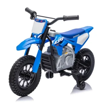 Dječji Električni Motocikl Honda Cfr450r Plavi Motor Na Akumulator 3