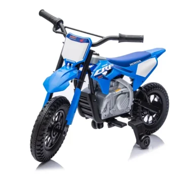 Dječji Električni Motocikl Honda Cfr450r Plavi Motor Na Akumulator 31