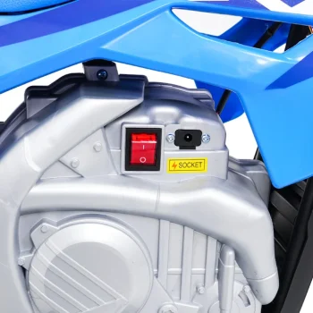 Dječji Električni Motocikl Honda Cfr450r Plavi Motor Na Akumulator 32