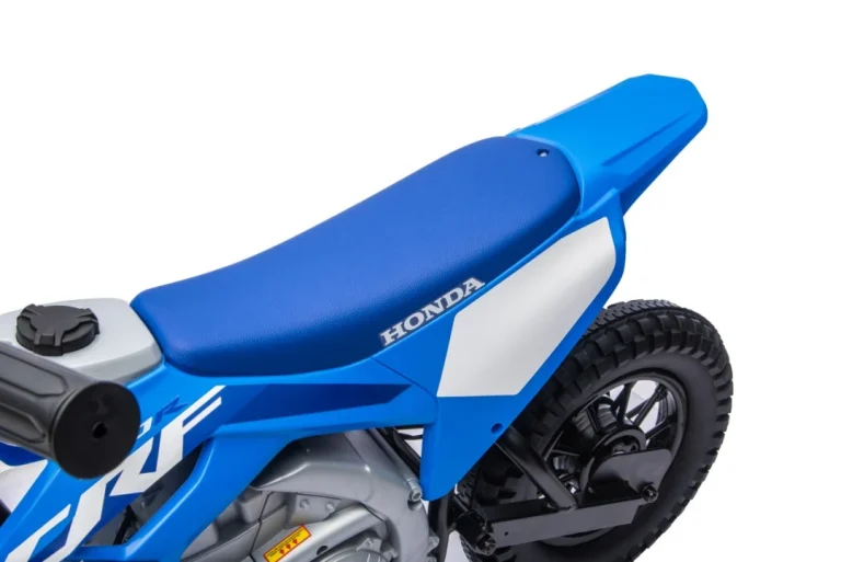 Dječji Električni Motocikl Honda Cfr450r Plavi Motor Na Akumulator 33