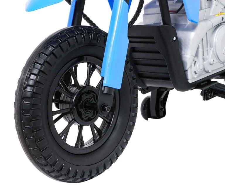 Dječji Električni Motocikl Honda Cfr450r Plavi Motor Na Akumulator 36