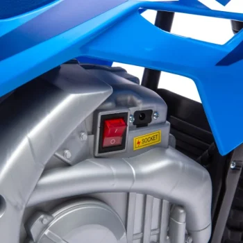 Dječji Električni Motocikl Honda Cfr450r Plavi Motor Na Akumulator 47