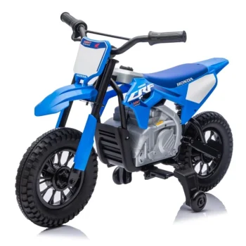 Dječji Električni Motocikl Honda Cfr450r Plavi Motor Na Akumulator 5