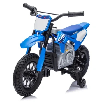 Dječji Električni Motocikl Honda Cfr450r Plavi Motor Na Akumulator 51