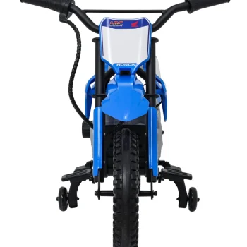 Dječji Električni Motocikl Honda Cfr450r Plavi Motor Na Akumulator 6