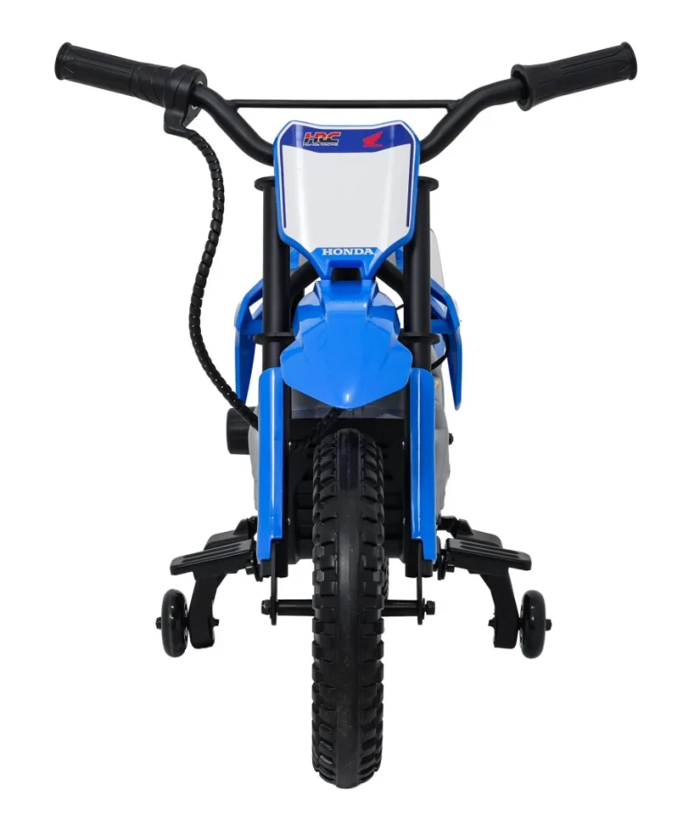 Dječji Električni Motocikl Honda Cfr450r Plavi Motor Na Akumulator 6