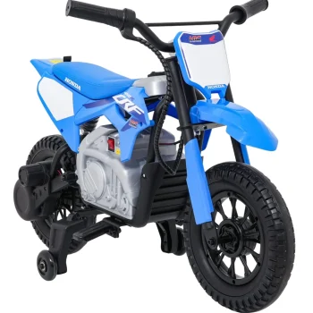 Dječji Električni Motocikl Honda Cfr450r Plavi Motor Na Akumulator 8