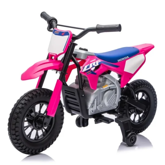 Dječji Električni Motocikl Honda Cfr450r Ružičasti Motor Na Akumulator 1