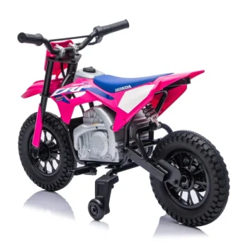 Dječji Električni Motocikl Honda Cfr450r Ružičasti Motor Na Akumulator 10