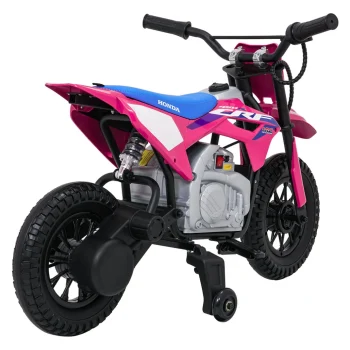 Dječji Električni Motocikl Honda Cfr450r Ružičasti Motor Na Akumulator 14