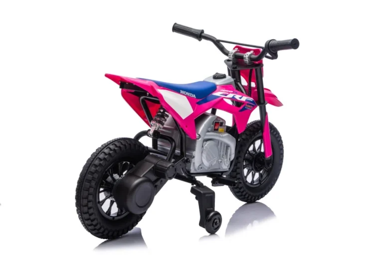 Dječji Električni Motocikl Honda Cfr450r Ružičasti Motor Na Akumulator 16