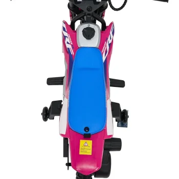 Dječji Električni Motocikl Honda Cfr450r Ružičasti Motor Na Akumulator 18