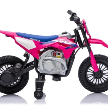 Dječji Električni Motocikl Honda Cfr450r Ružičasti Motor Na Akumulator 19