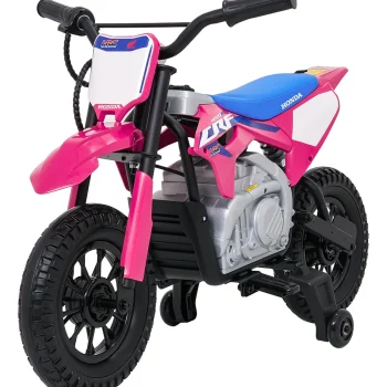 Dječji Električni Motocikl Honda Cfr450r Ružičasti Motor Na Akumulator 2