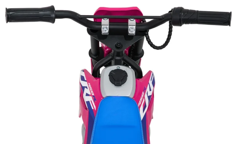 Dječji Električni Motocikl Honda Cfr450r Ružičasti Motor Na Akumulator 20