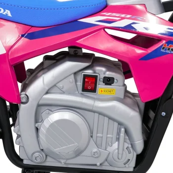 Dječji Električni Motocikl Honda Cfr450r Ružičasti Motor Na Akumulator 24