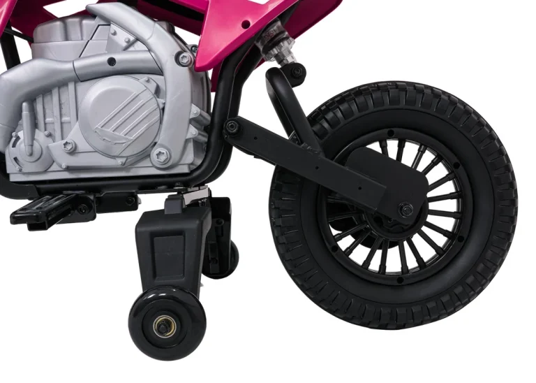 Dječji Električni Motocikl Honda Cfr450r Ružičasti Motor Na Akumulator 27