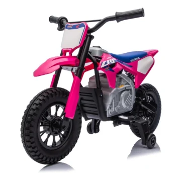 Dječji Električni Motocikl Honda Cfr450r Ružičasti Motor Na Akumulator 34