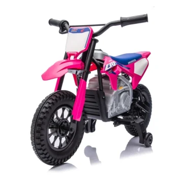 Dječji Električni Motocikl Honda Cfr450r Ružičasti Motor Na Akumulator 35