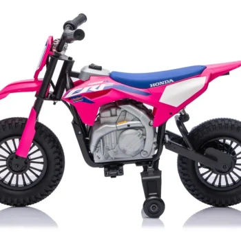 Dječji Električni Motocikl Honda Cfr450r Ružičasti Motor Na Akumulator 4