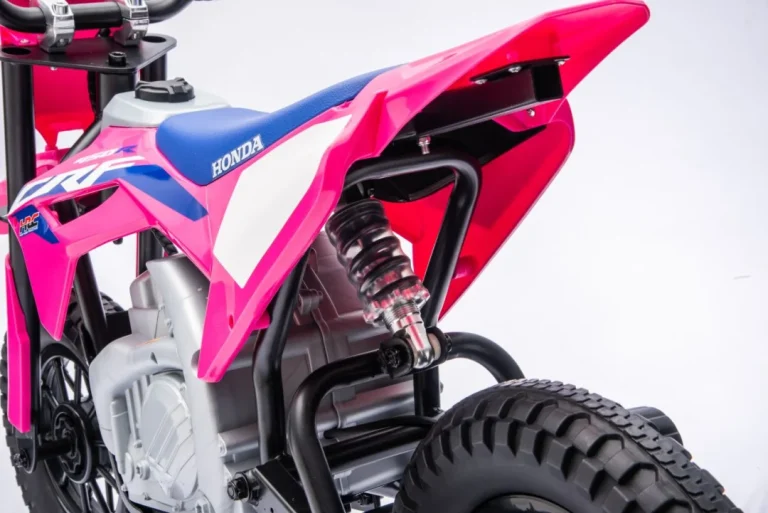 Dječji Električni Motocikl Honda Cfr450r Ružičasti Motor Na Akumulator 41