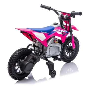 Dječji Električni Motocikl Honda Cfr450r Ružičasti Motor Na Akumulator 42