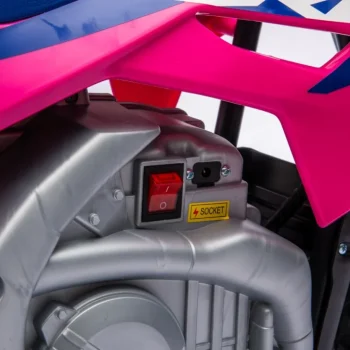 Dječji Električni Motocikl Honda Cfr450r Ružičasti Motor Na Akumulator 44