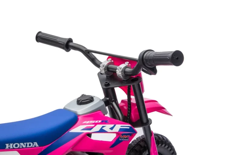 Dječji Električni Motocikl Honda Cfr450r Ružičasti Motor Na Akumulator 45
