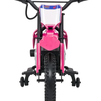 Dječji Električni Motocikl Honda Cfr450r Ružičasti Motor Na Akumulator 5