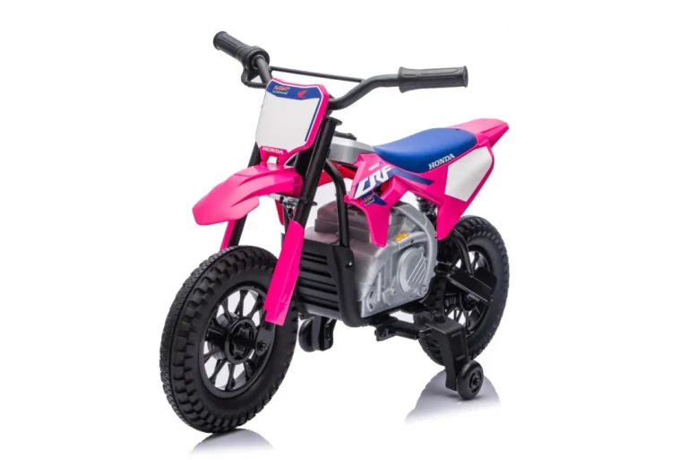 Dječji Električni Motocikl Honda Cfr450r Ružičasti Motor Na Akumulator 50