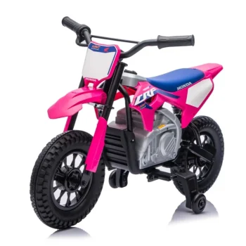 Dječji Električni Motocikl Honda Cfr450r Ružičasti Motor Na Akumulator 51