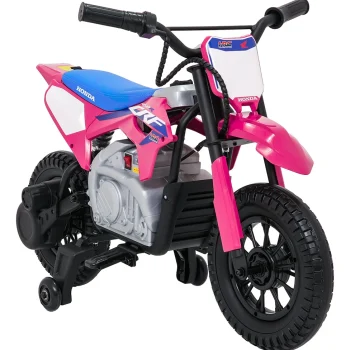 Dječji Električni Motocikl Honda Cfr450r Ružičasti Motor Na Akumulator 6