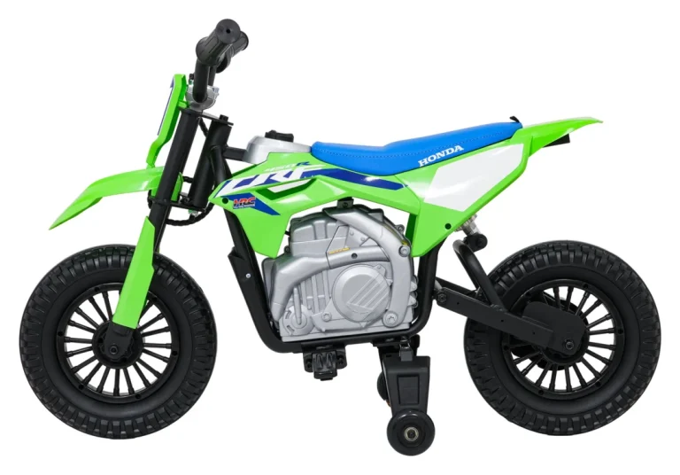 Dječji Električni Motocikl Honda Cfr450r Zeleni Motor Na Akumulator 10