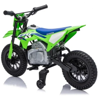 Dječji Električni Motocikl Honda Cfr450r Zeleni Motor Na Akumulator 11