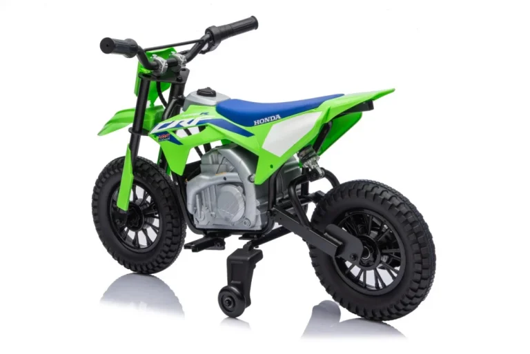 Dječji Električni Motocikl Honda Cfr450r Zeleni Motor Na Akumulator 11