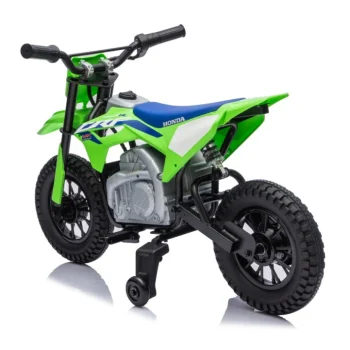 Dječji Električni Motocikl Honda Cfr450r Zeleni Motor Na Akumulator 13