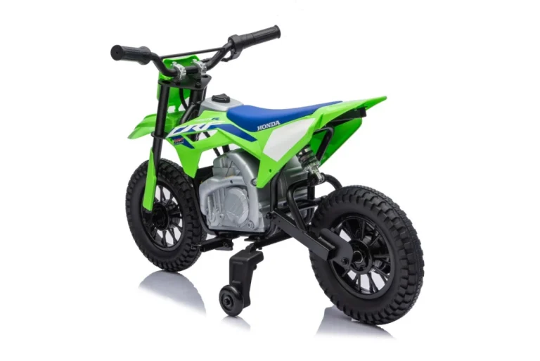 Dječji Električni Motocikl Honda Cfr450r Zeleni Motor Na Akumulator 13